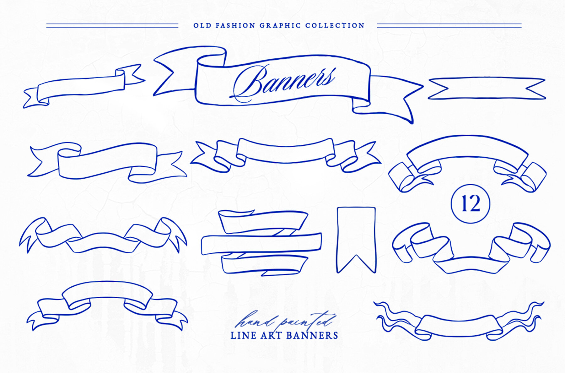 Barbara Vintage Line Art Set 26