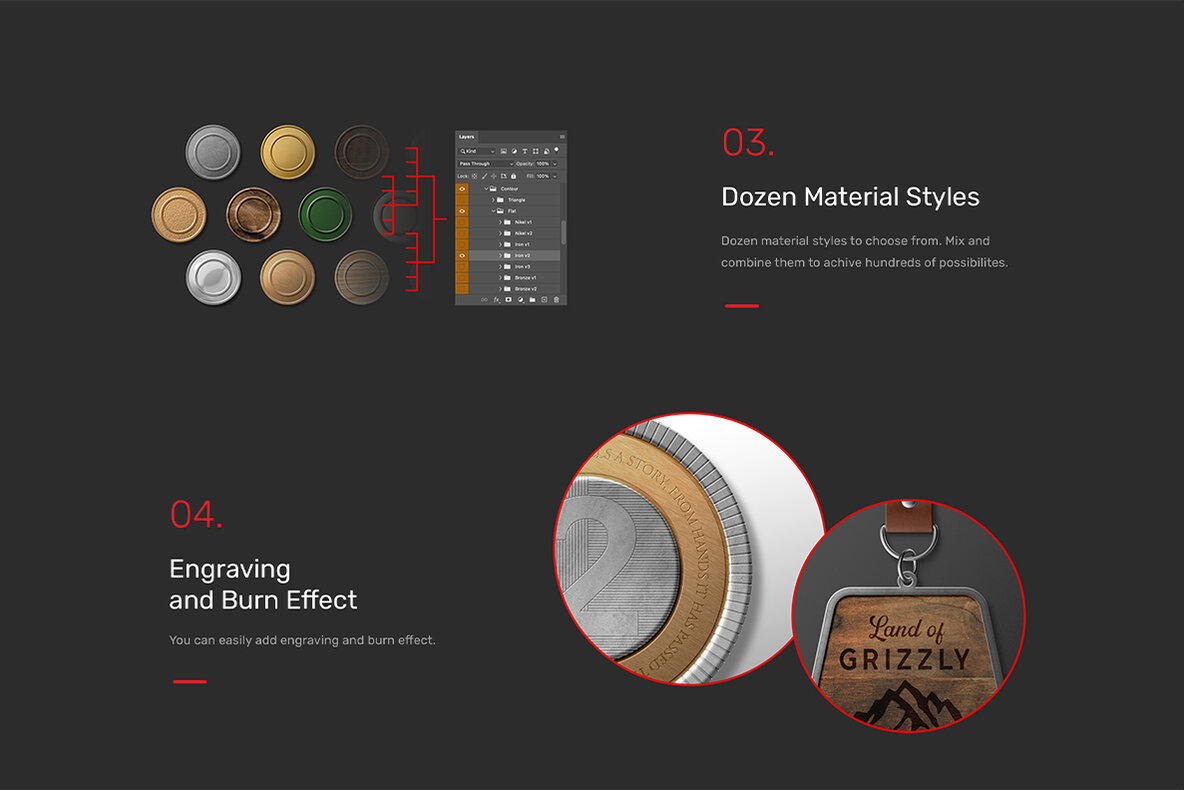 Keychain Mockups Generator 4