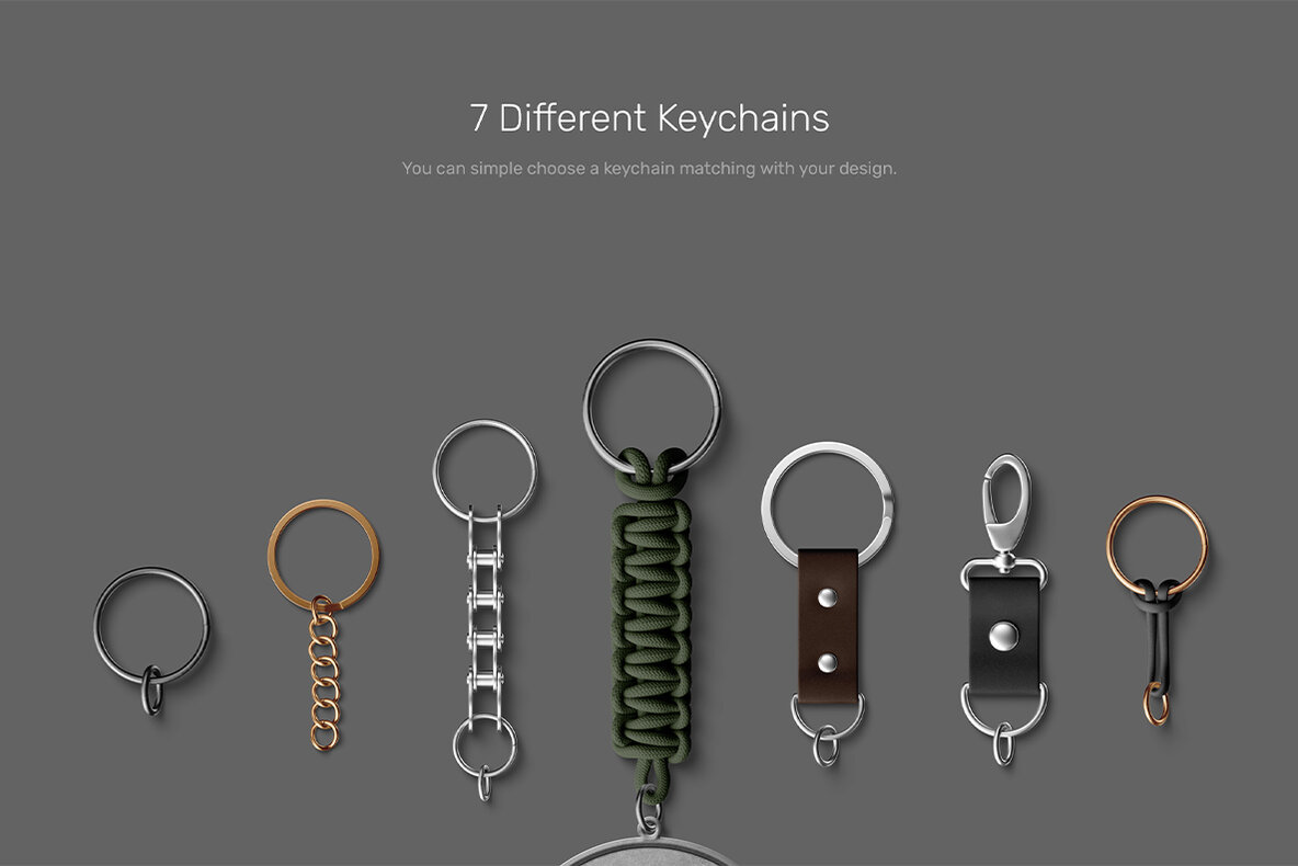 Keychain Mockups Generator 5