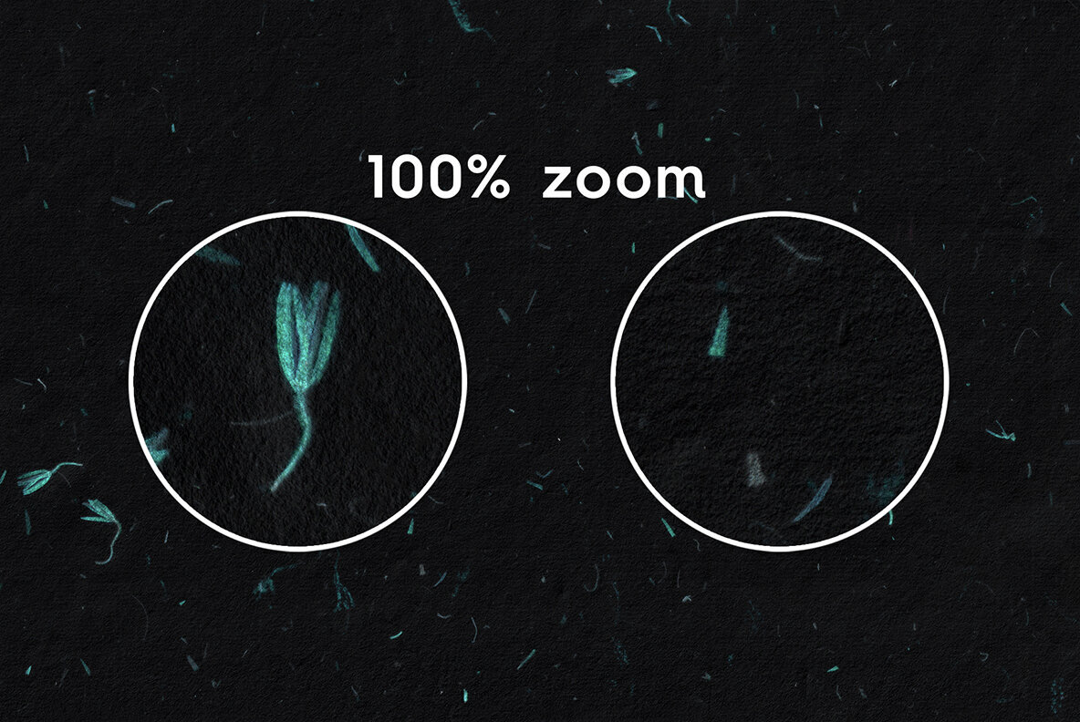 10 Turquoise Flowers Black Paper Texture Backgrounds 2