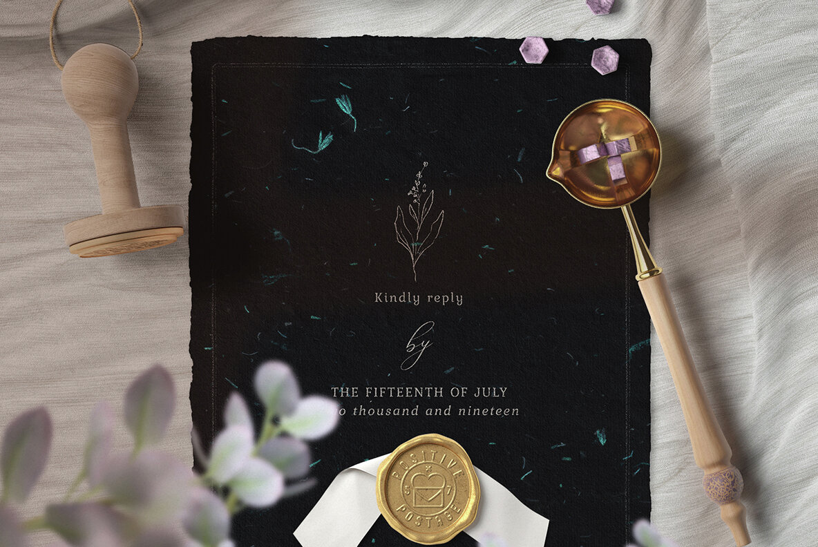 10 Turquoise Flowers Black Paper Texture Backgrounds 8