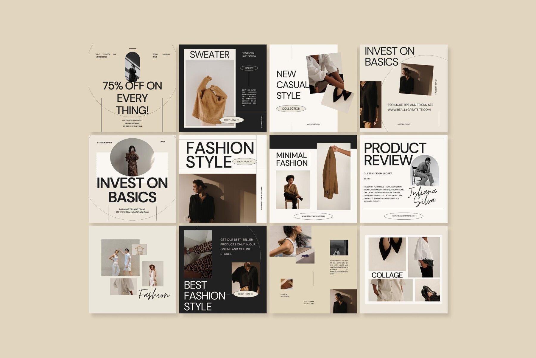 Social Media Kit   CANVA Graphics 2