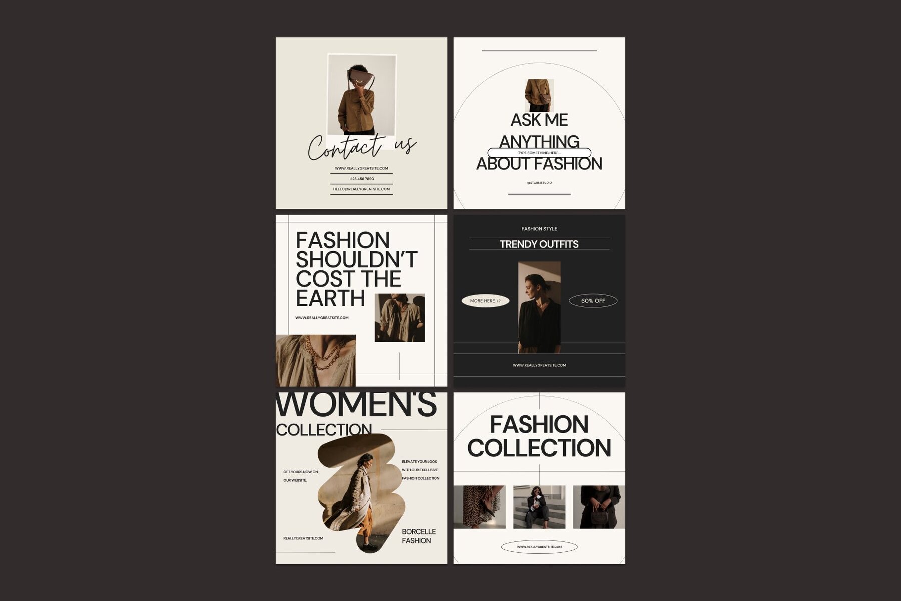 Social Media Kit   CANVA Graphics 4