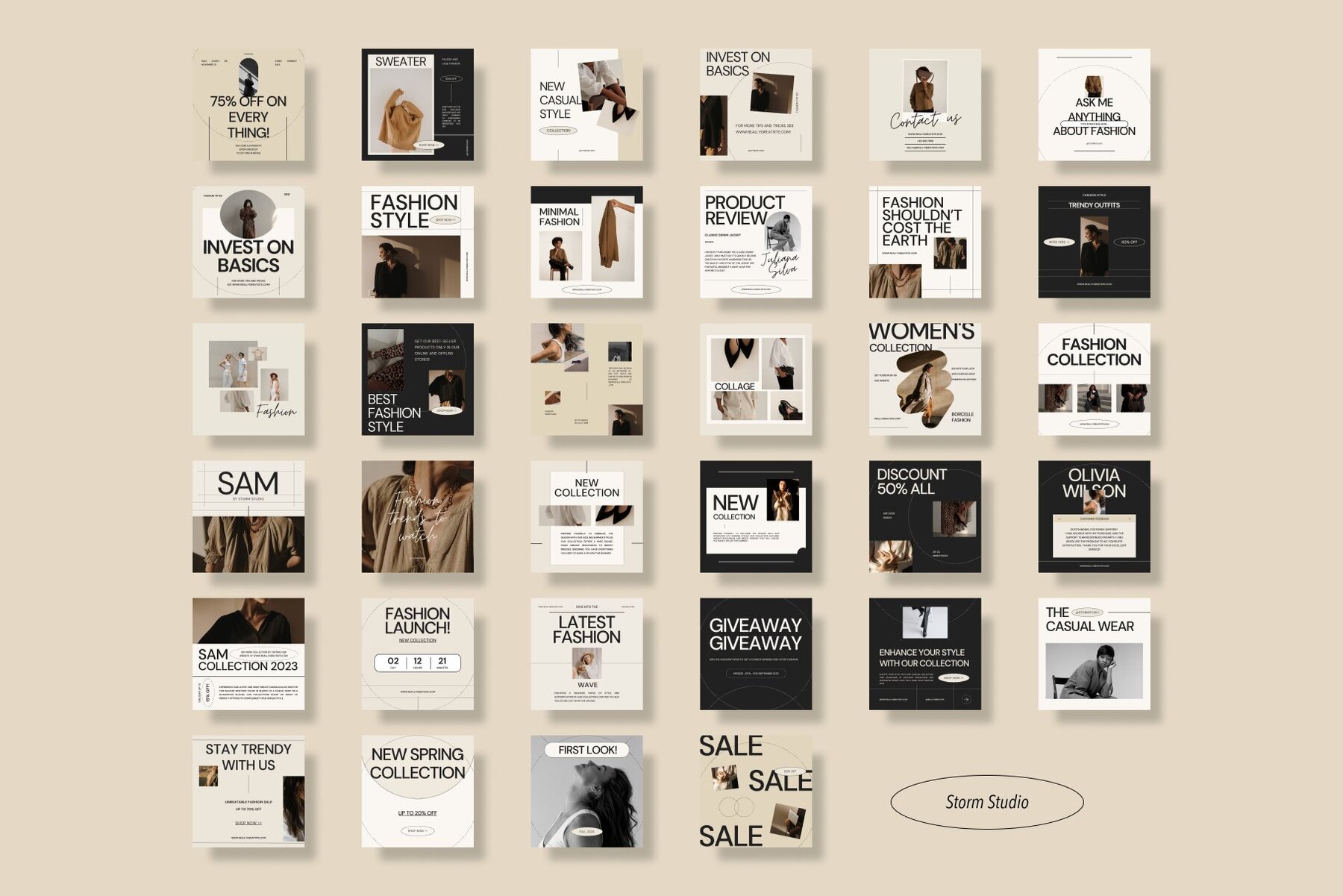 Social Media Kit   CANVA Graphics 9