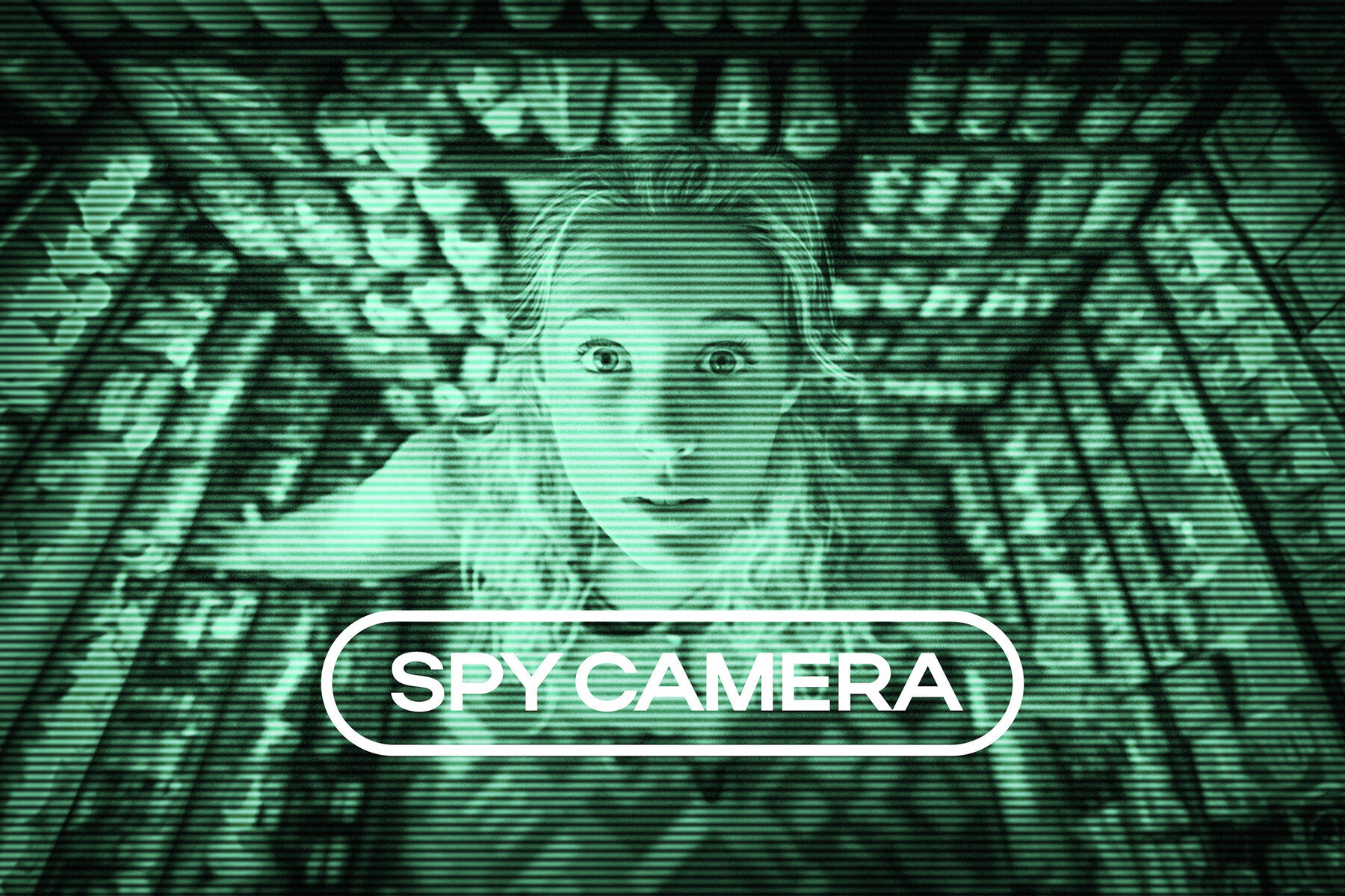 Spy Camera Glitch Photo Effect 1