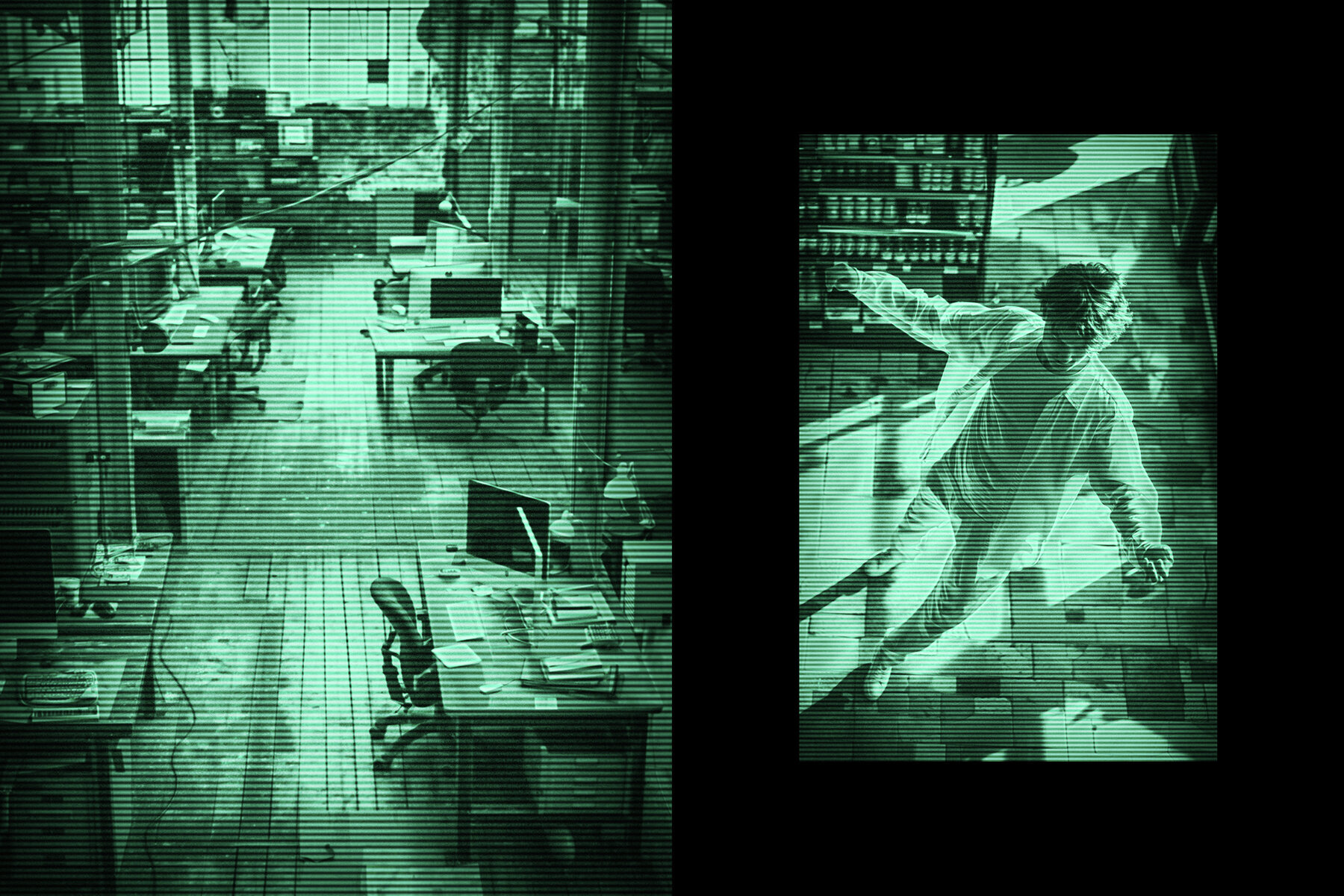 Spy Camera Glitch Photo Effect 3