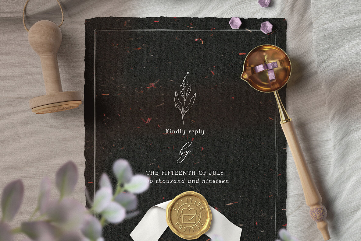 10 Red Flowers Black Paper Textures Backgrounds 8