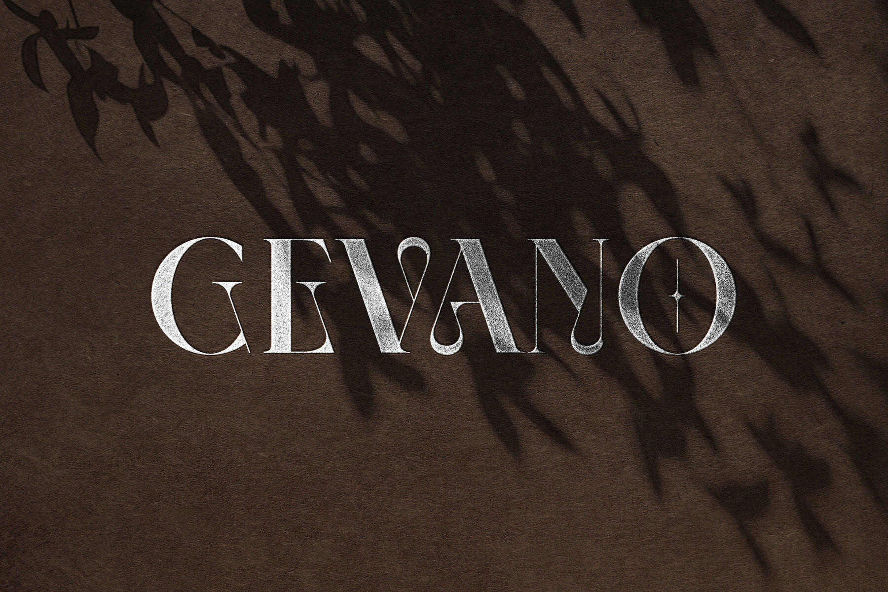 Embossed Foil Logo Mockup 4