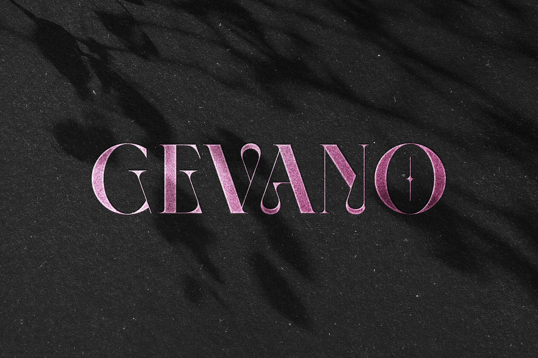 Embossed Foil Logo Mockup 5