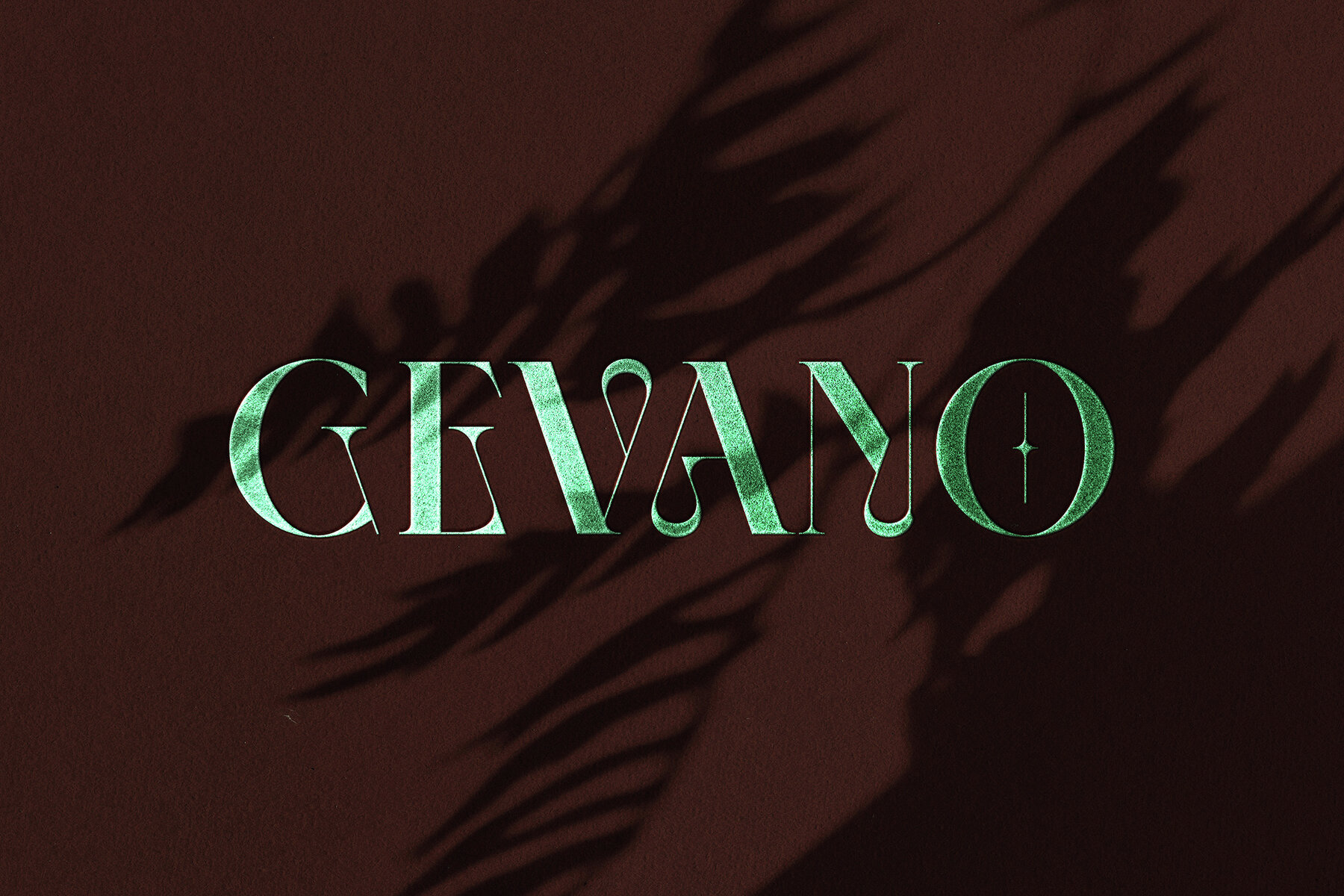 Embossed Foil Logo Mockup 6