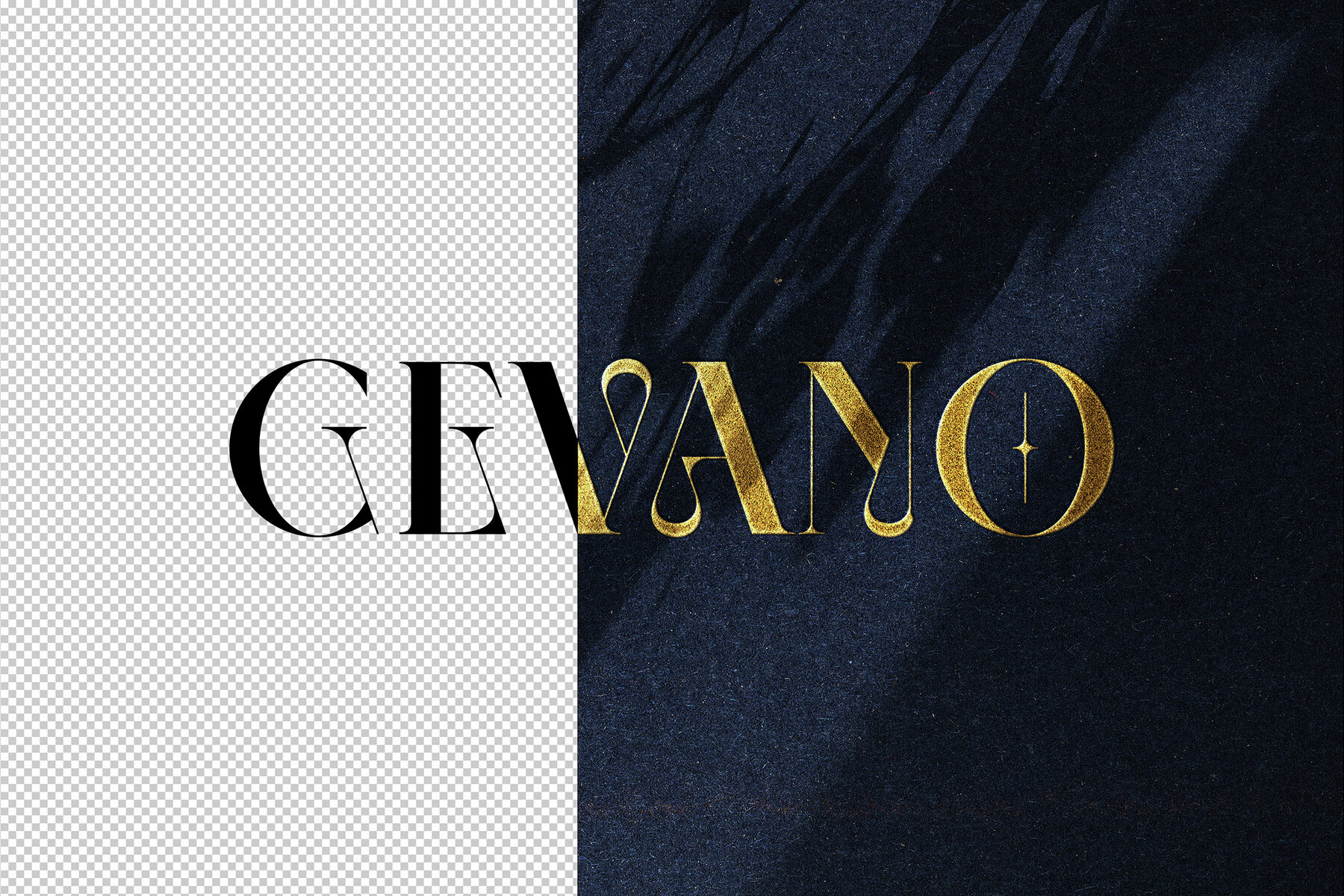 Embossed Foil Logo Mockup 7