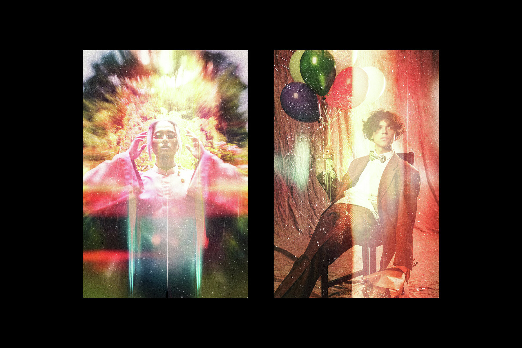 Hipster Film Burn Light Leak Overlays 6