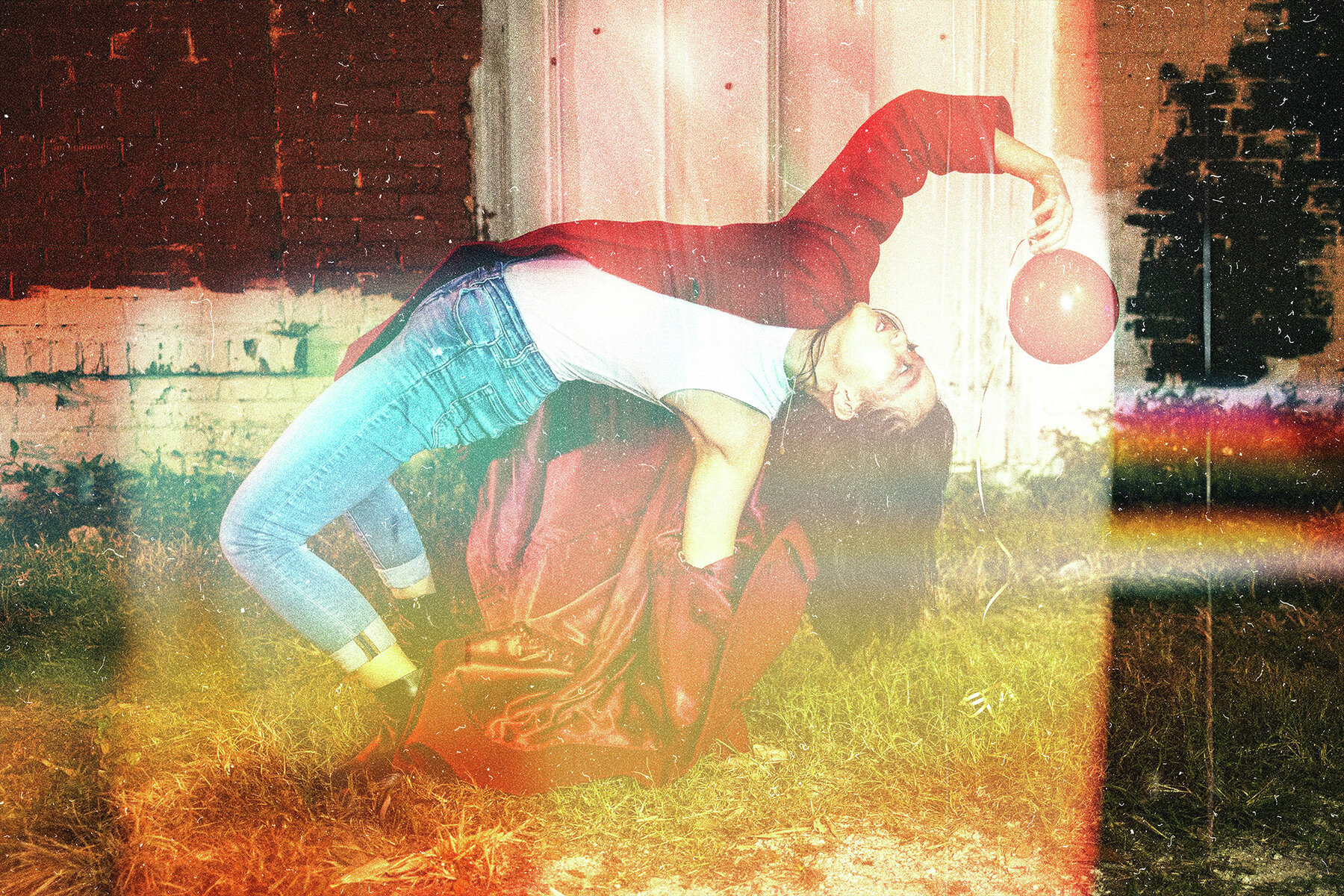 Hipster Film Burn Light Leak Overlays 9