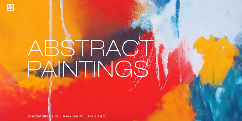 Abstract Paintings Vol  1