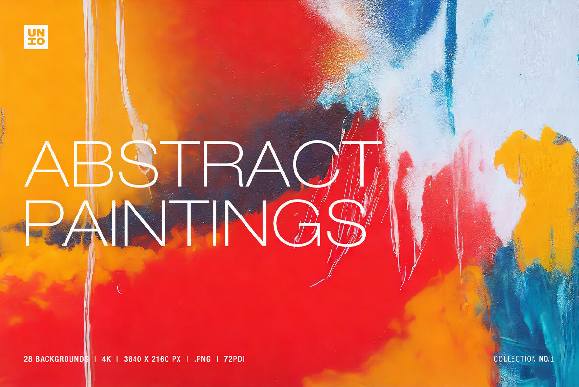Abstract Paintings Vol  1 1