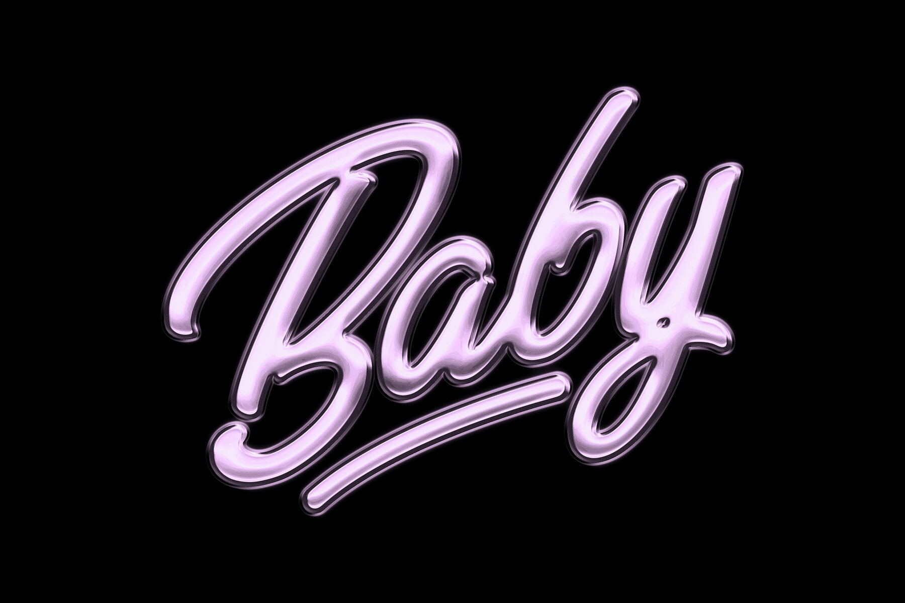 Metal Chrome Text Effect 5