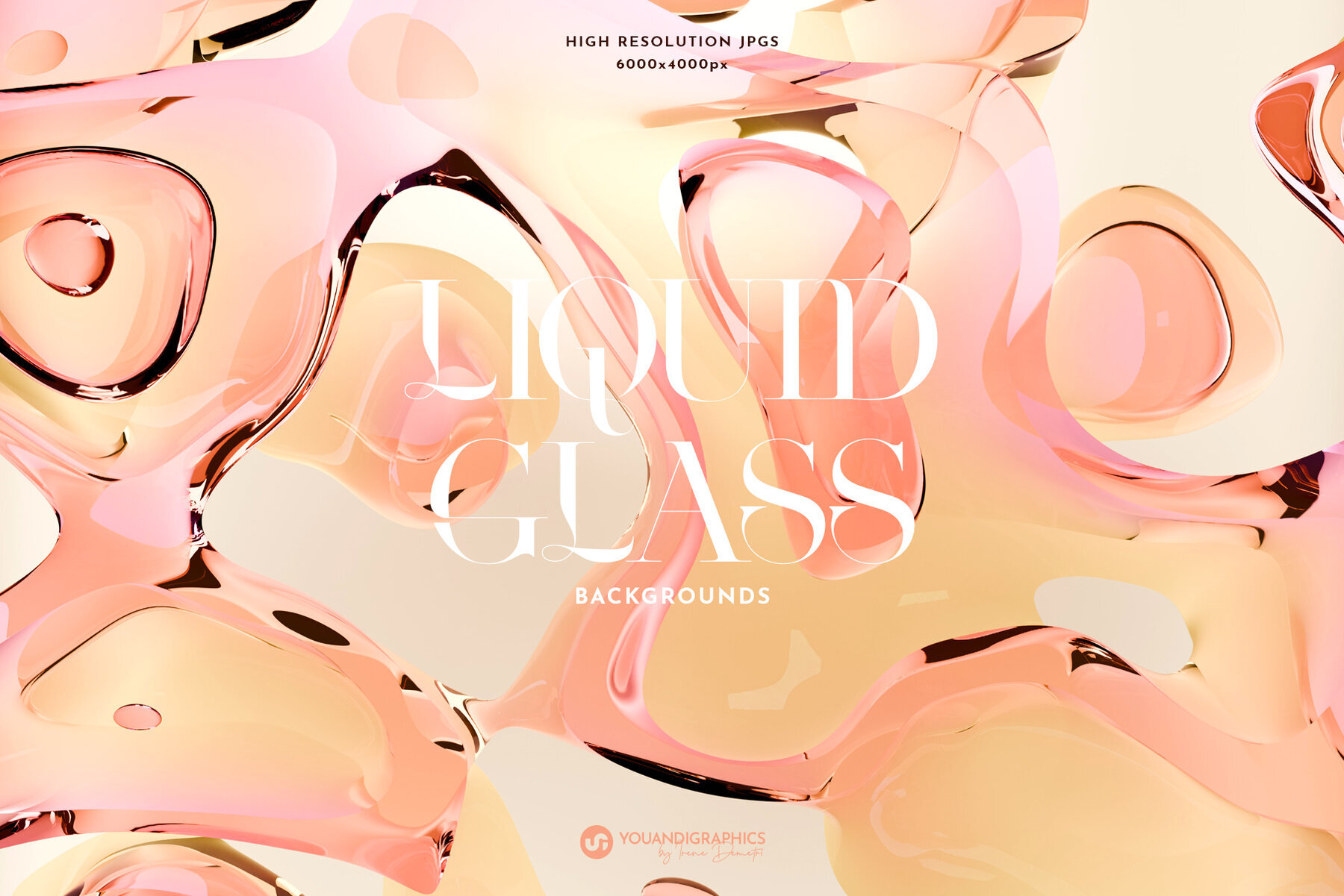 Liquid Glass Background Graphics 1