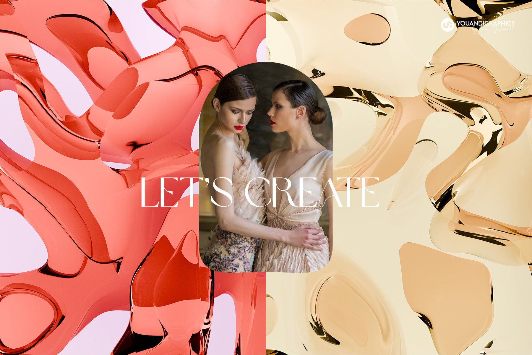 Liquid Glass Background Graphics 3