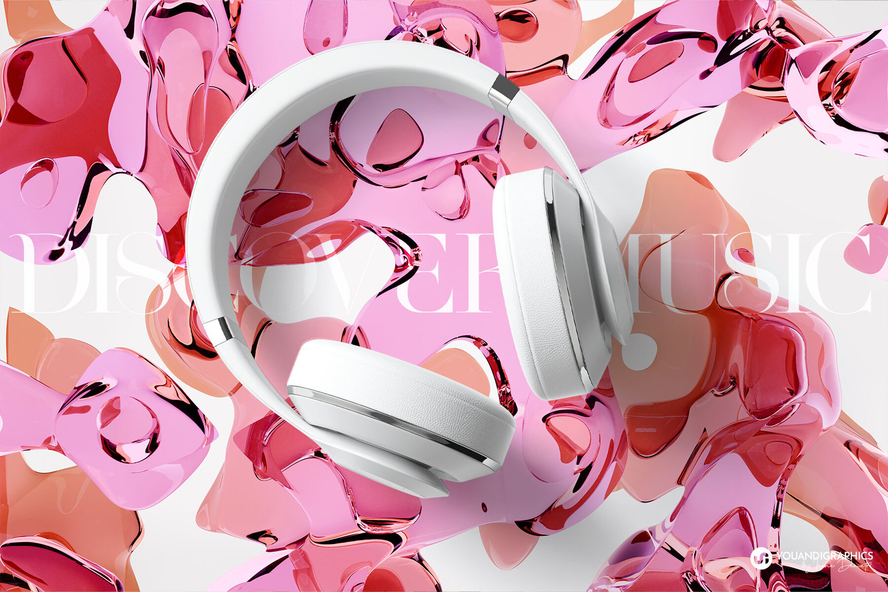 Liquid Glass Background Graphics 8