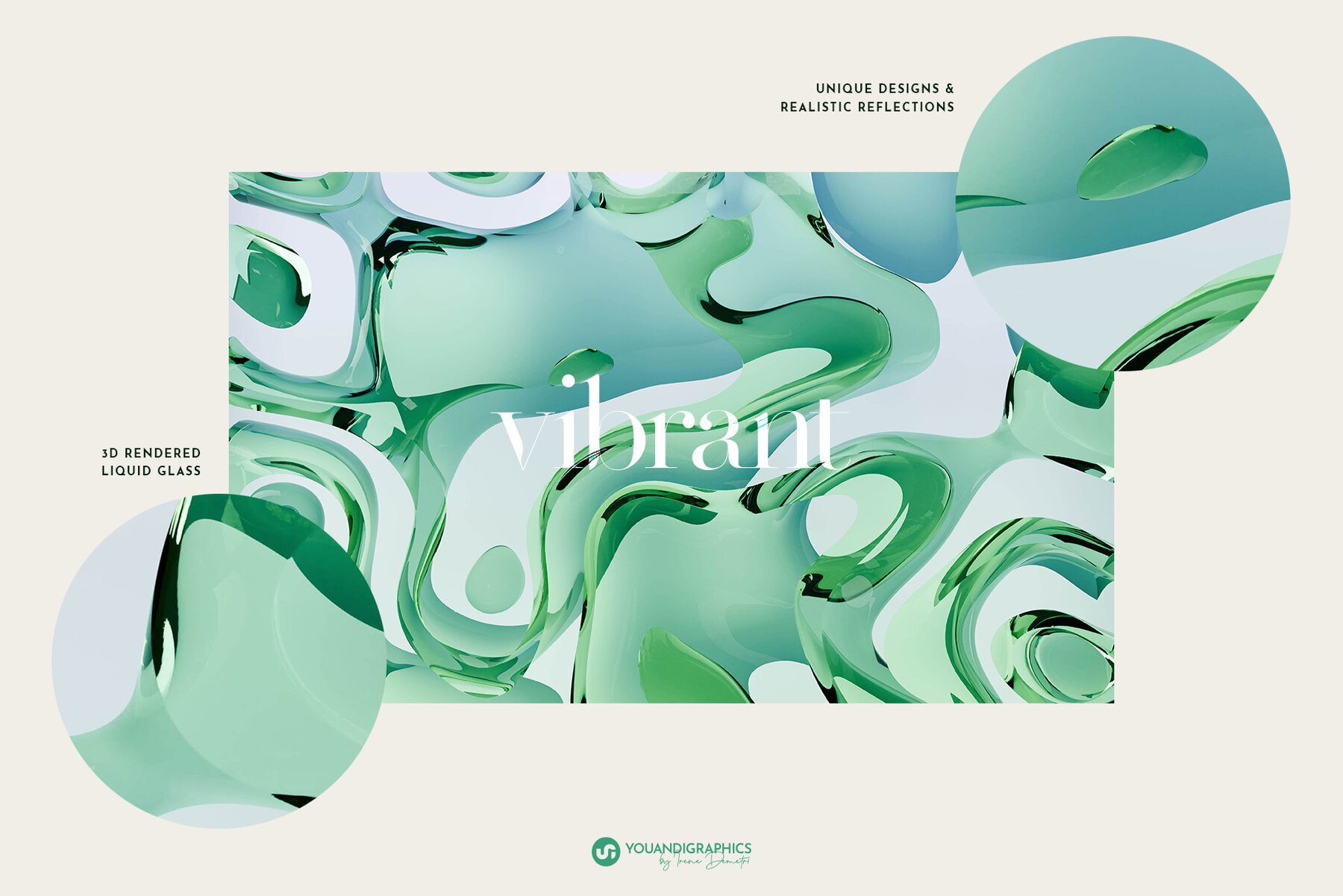 Liquid Glass Background Graphics 9