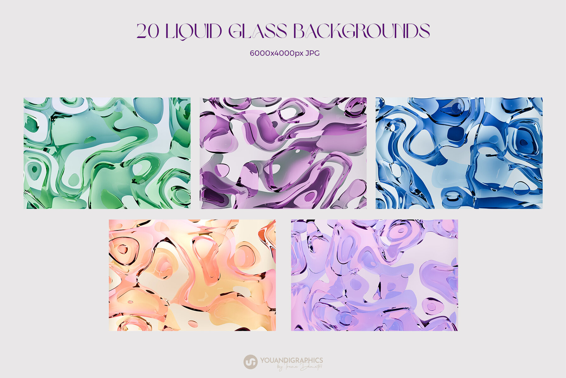 Liquid Glass Background Graphics 11