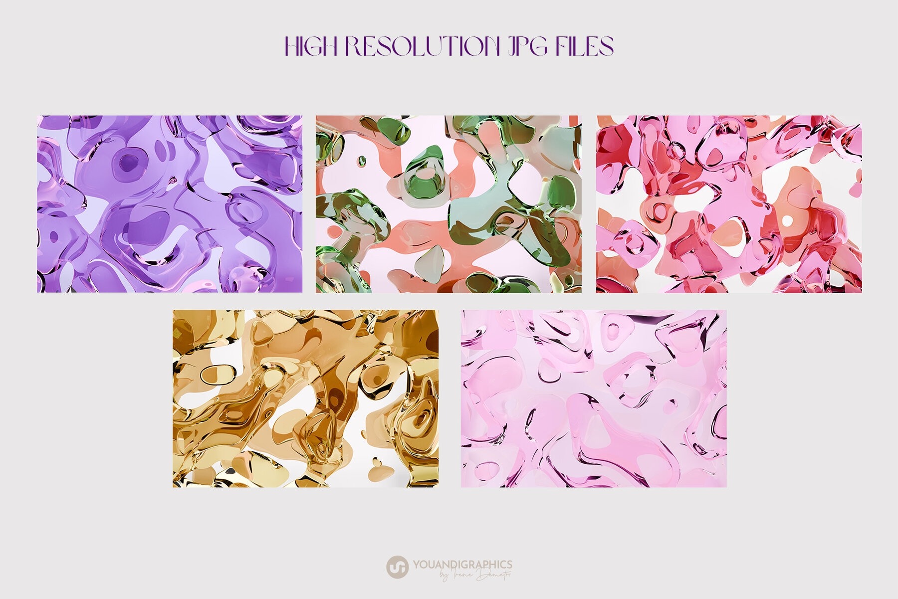 Liquid Glass Background Graphics 13