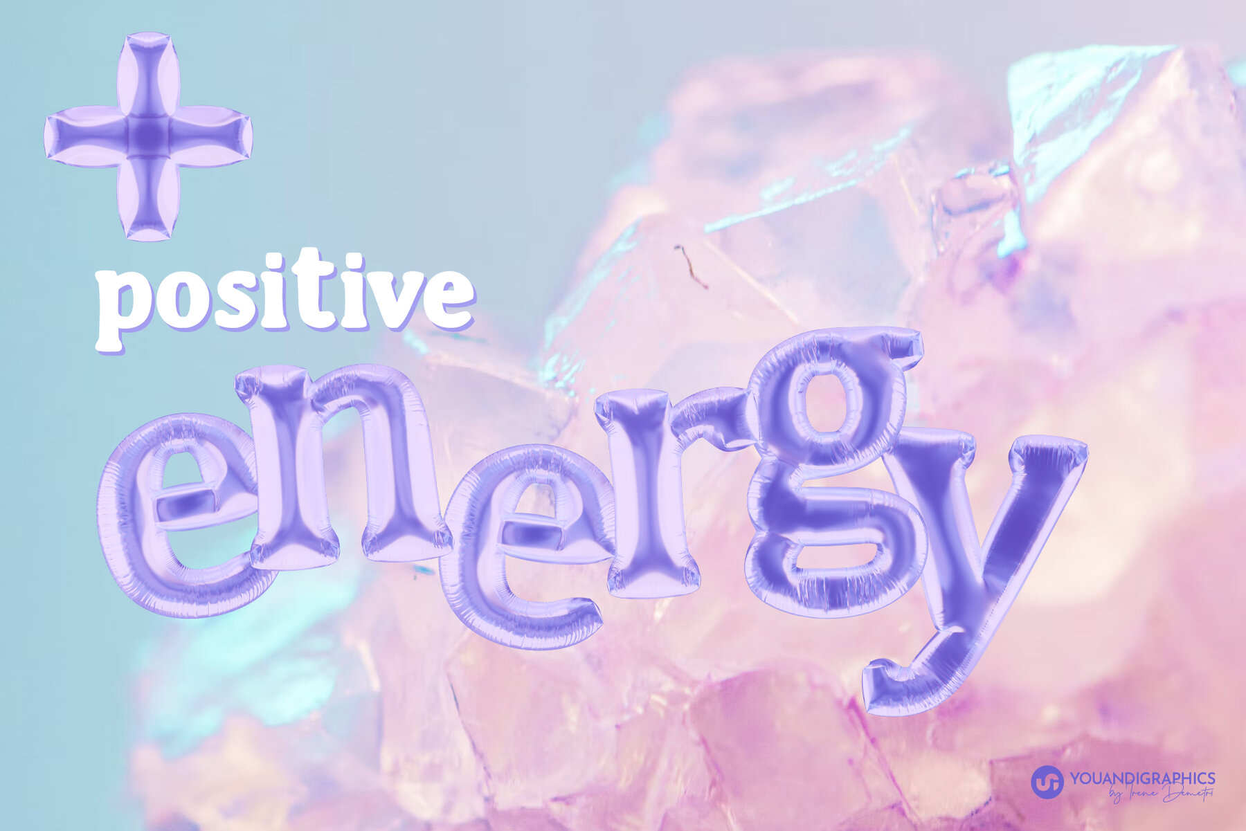 Purple Pop 3D Letters and Font 5