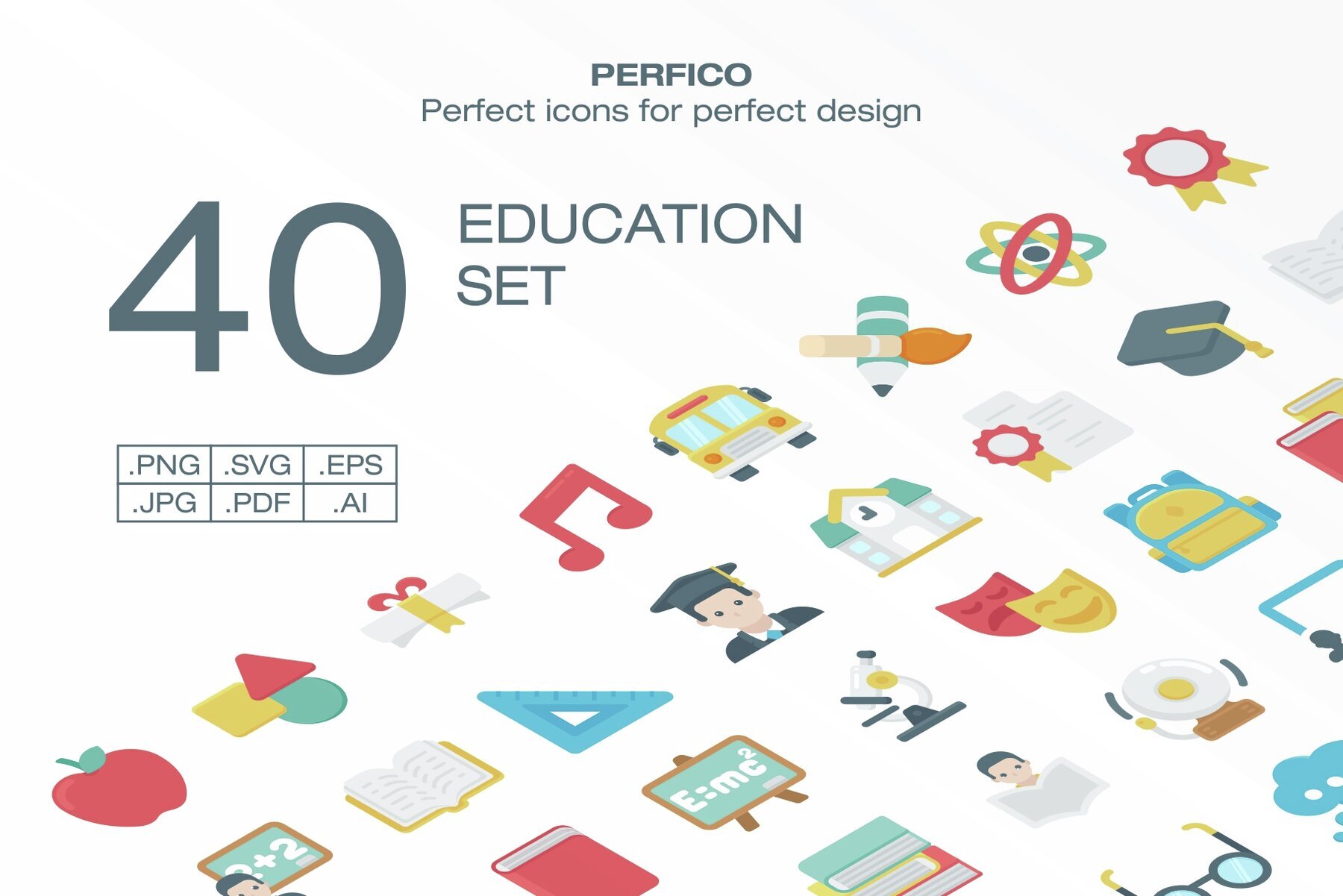 Perfico Education icon set 1