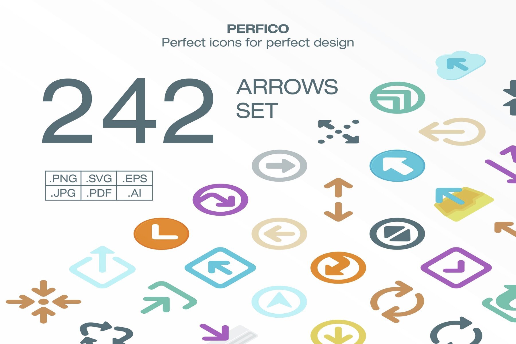 Perfico Arrows icon set 1
