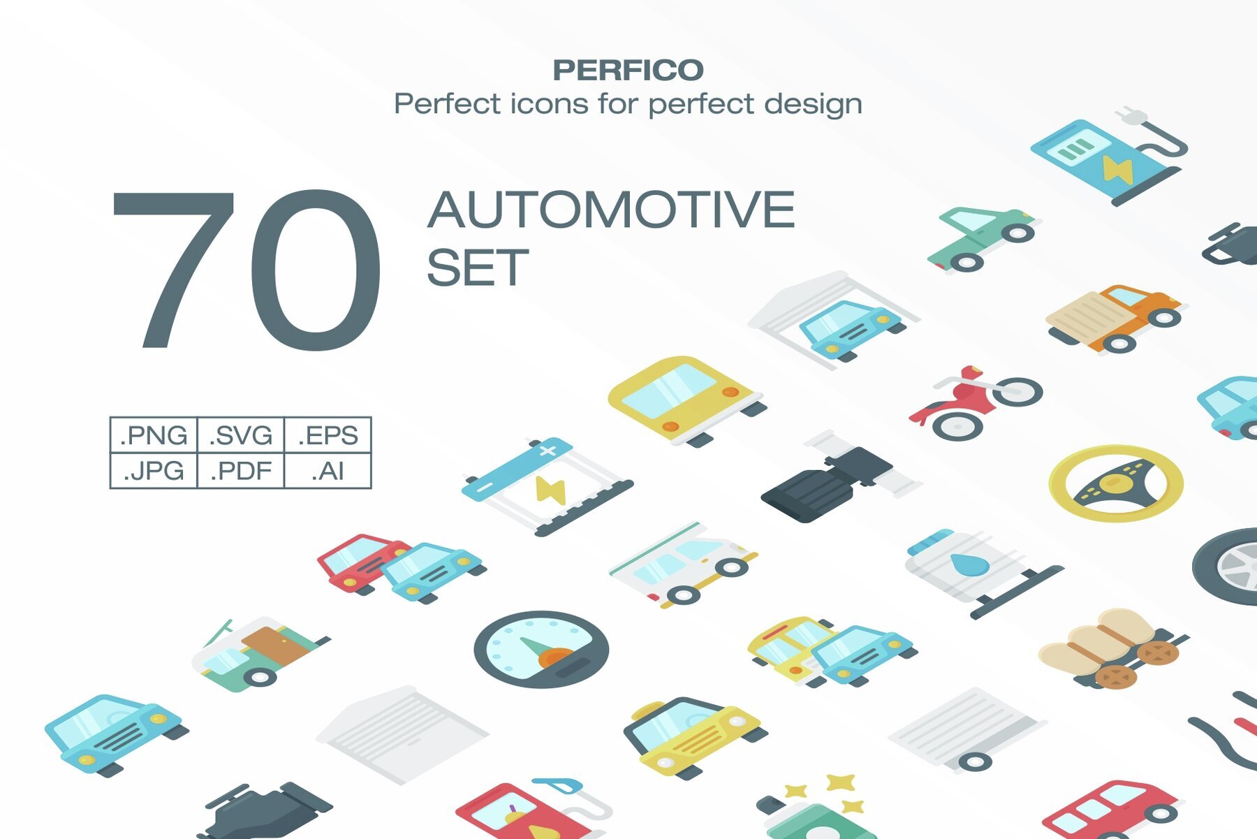 Perfico Automotive icon set 1