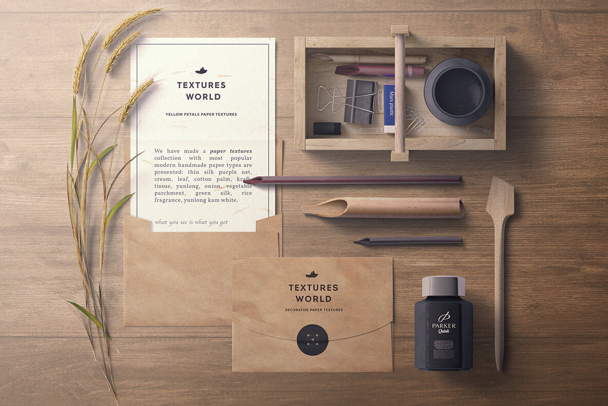 10 Yellow Petals Paper Textures 4