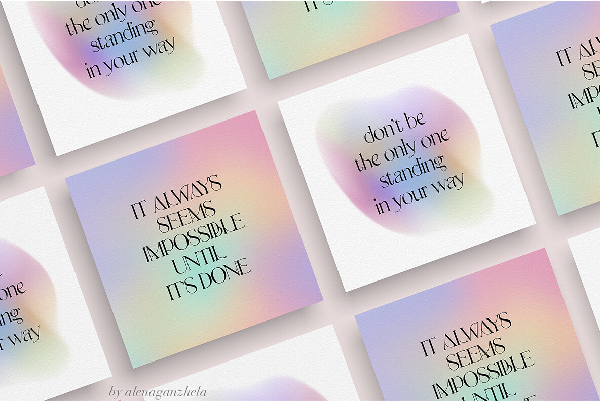 AURA GRADIENT   Shapes   Textures 2