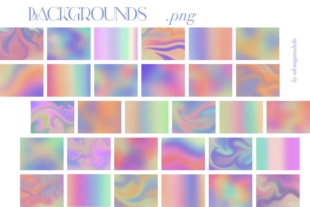 AURA GRADIENT   Shapes   Textures 4