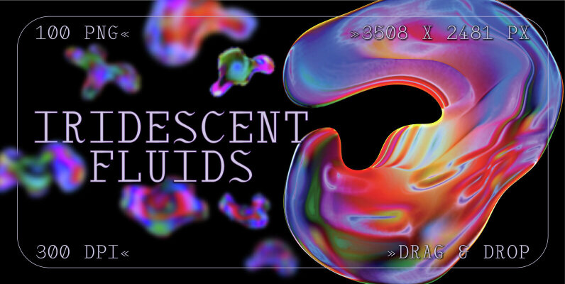Iridescent Fluids