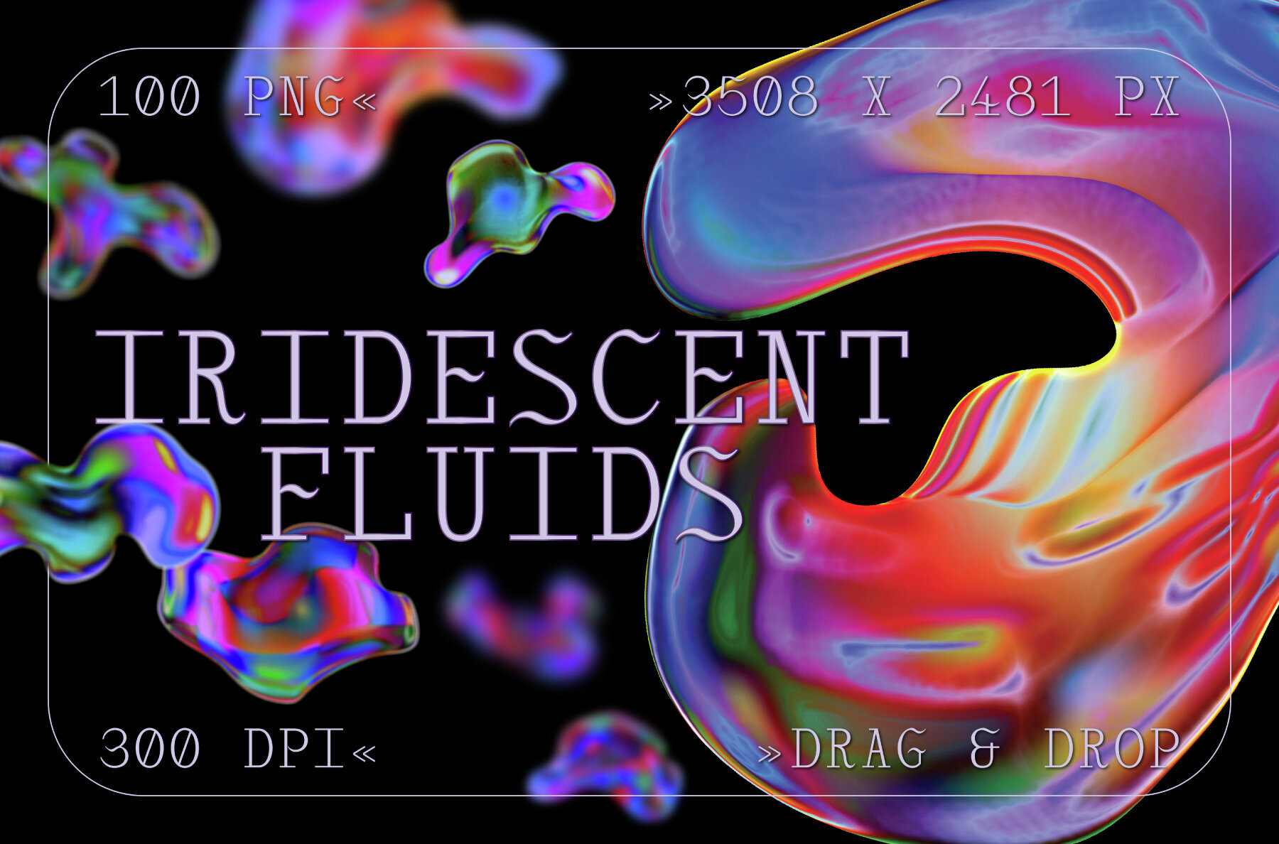 Iridescent Fluids 1