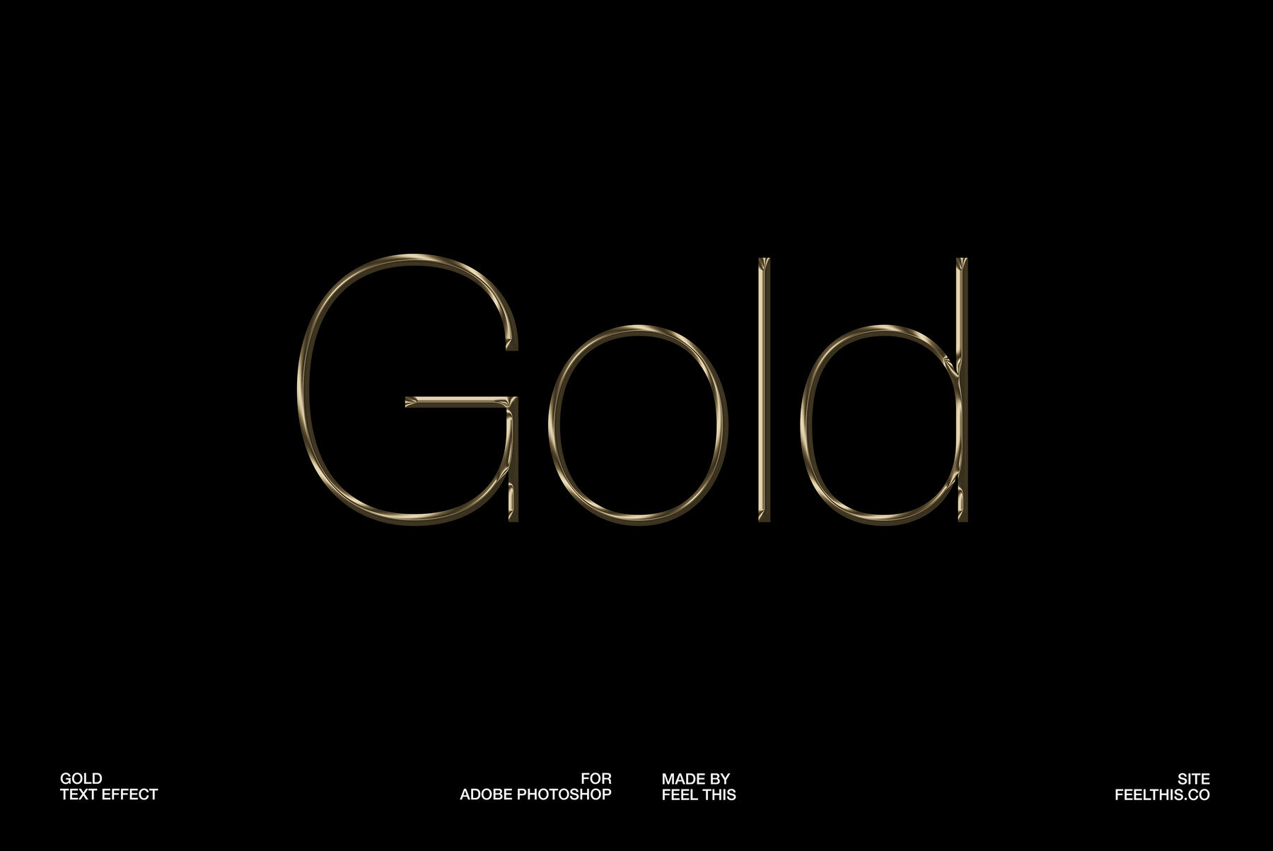 Gold Text Effect 1