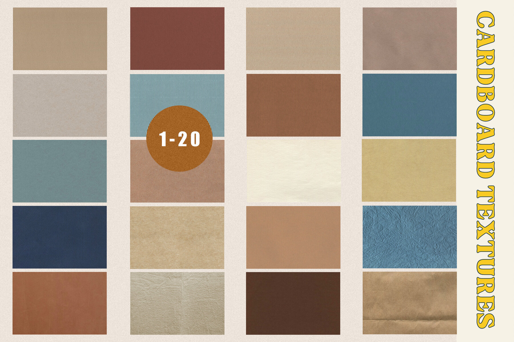 160 Retro Collage Textures 5