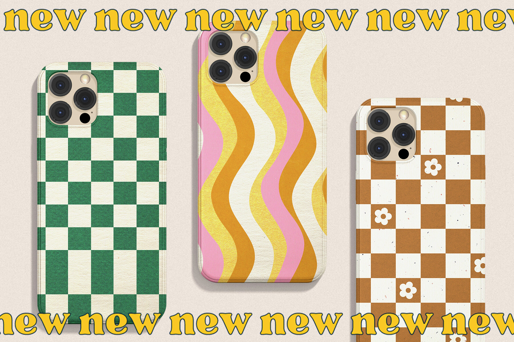 160 Retro Collage Textures 12