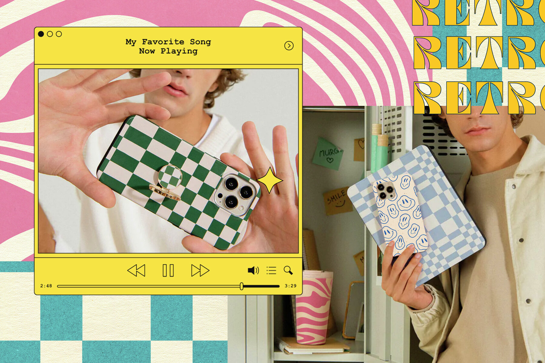 160 Retro Collage Textures 14