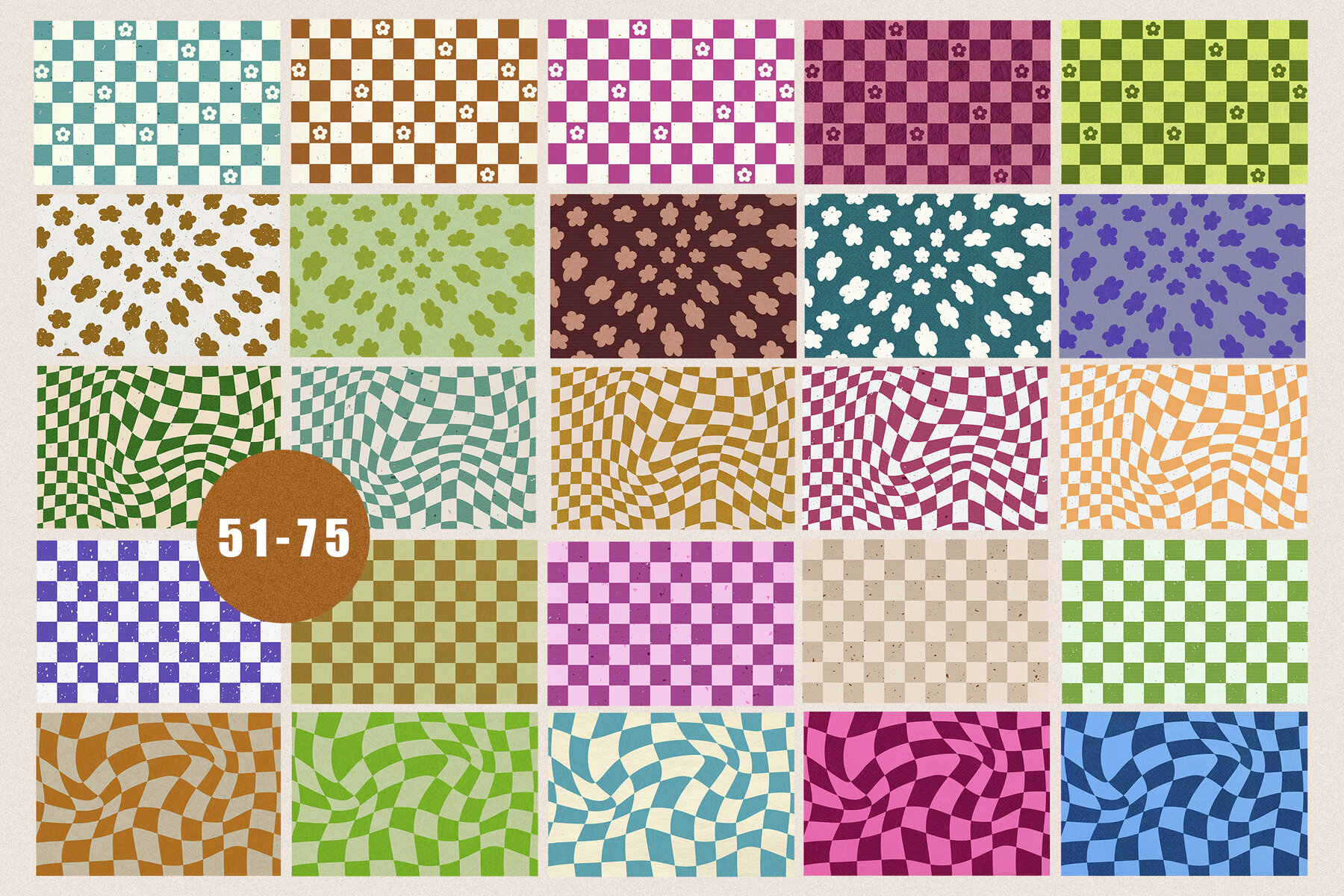 160 Retro Collage Textures 17