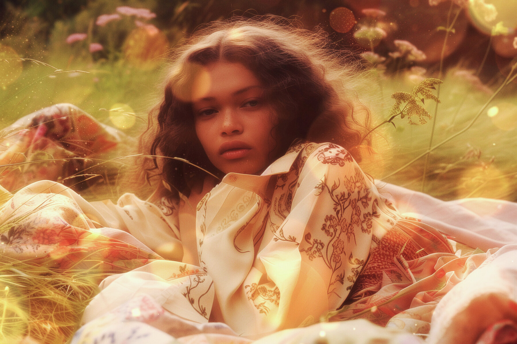 Vintage Glow Bokeh Photo Effect 3