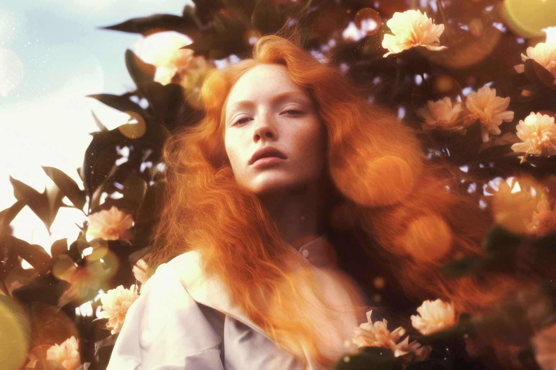 Vintage Glow Bokeh Photo Effect 7