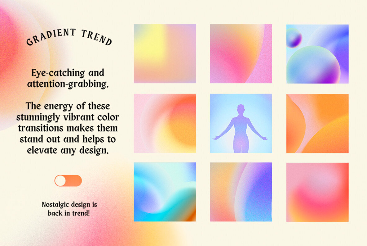 Aura Gradient Grainy Textures 2