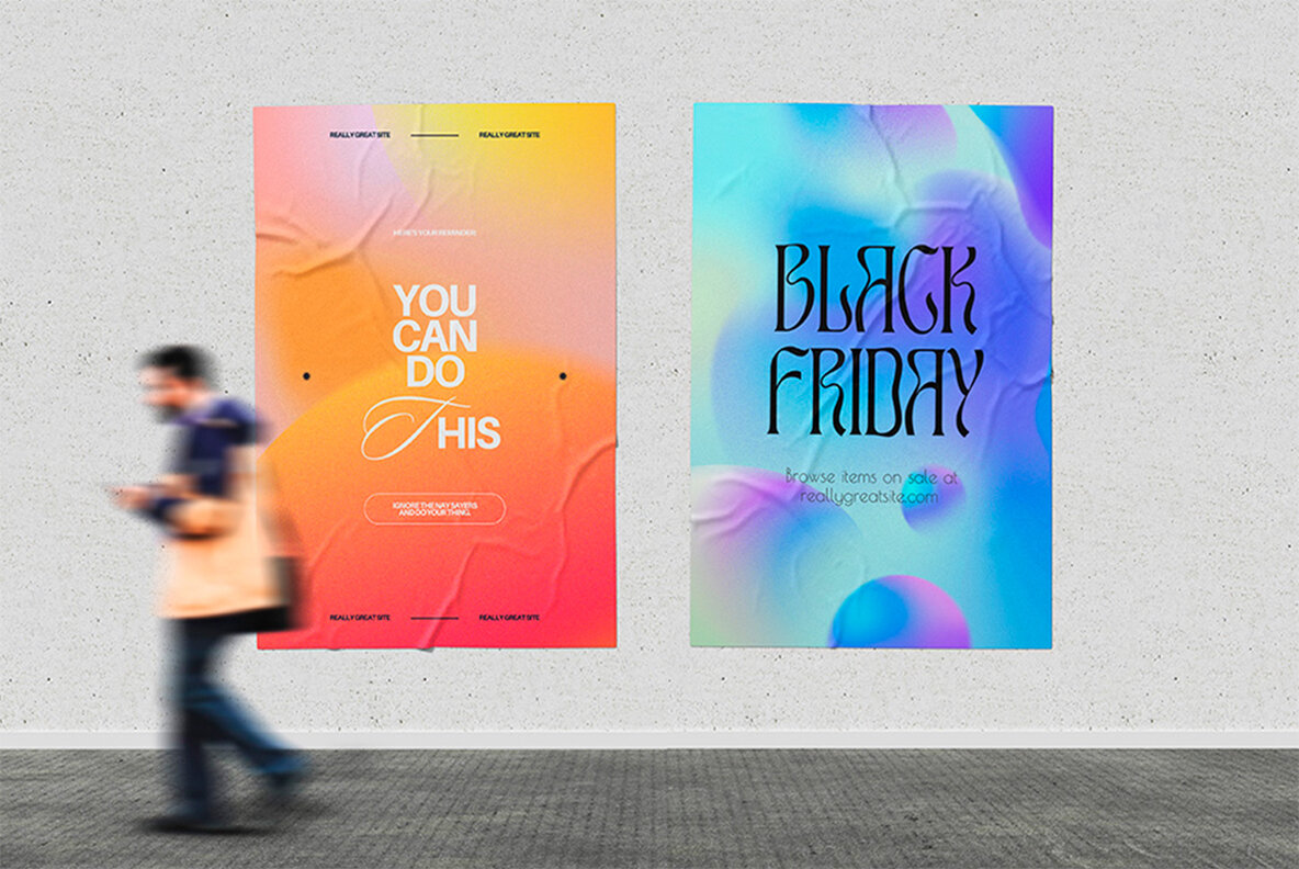 Aura Gradient Grainy Textures 6