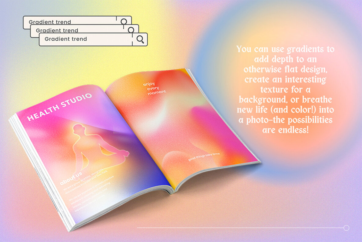 Aura Gradient Grainy Textures 10