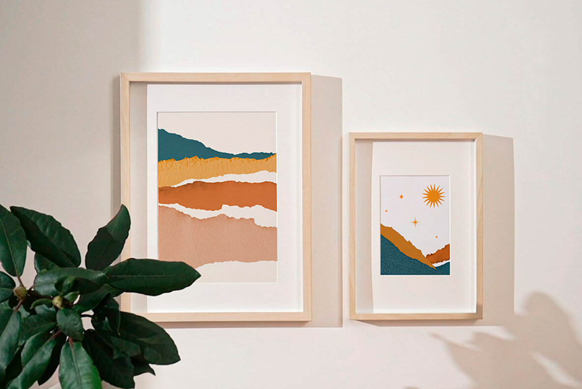 Abstract Torn Deckled Paper Edges 11