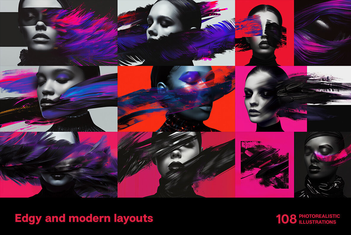 Edgy and modern layouts 1