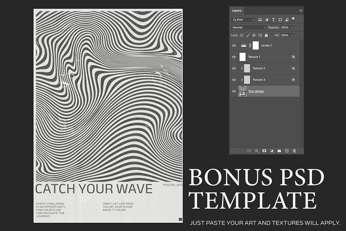 96 Retro Wavy Backgrounds 8