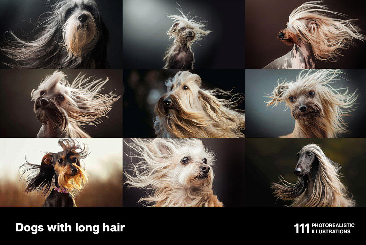 Dogs with long hair 8