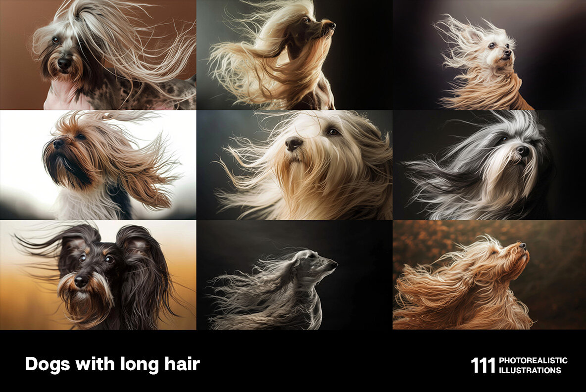 Dogs with long hair 9